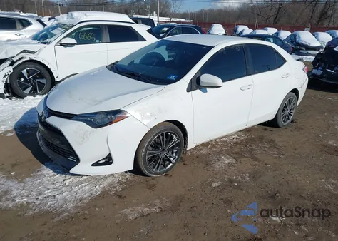 2018 Toyota Corolla Le из США, поврежденный, VIN 2T1BURHE2JC070365